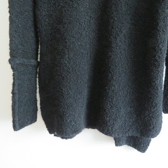 DEMOBAZA Nasma Black Knit Sweater Top Unisex Goth Ninja Futurist Utilitarian S - Picture 11 of 16